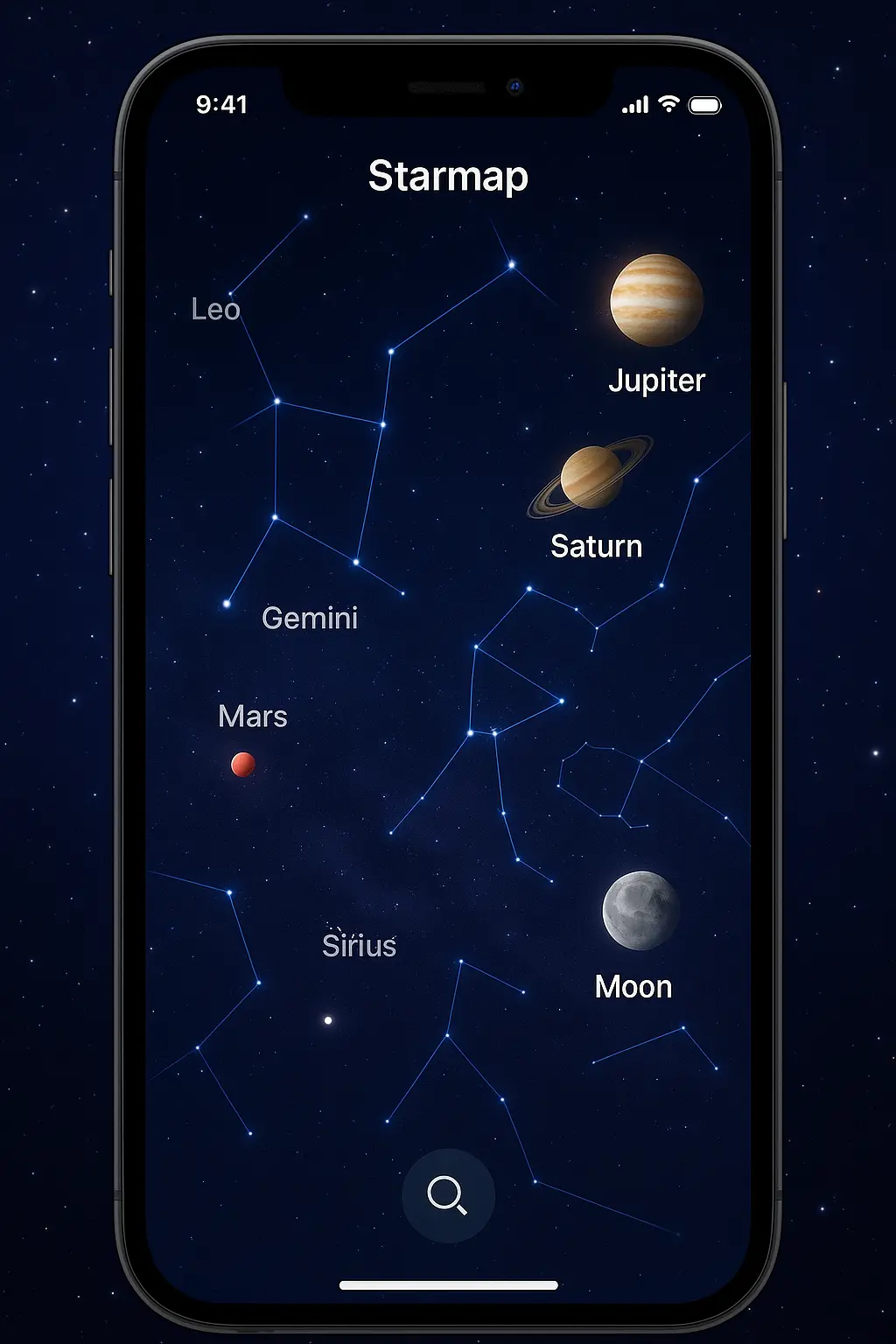 App starmap feature