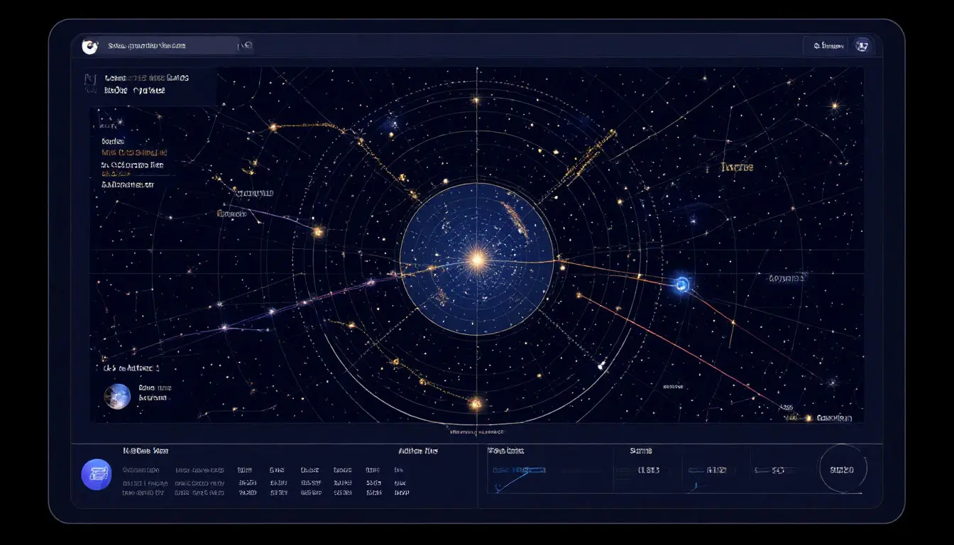 Interactive starmap
